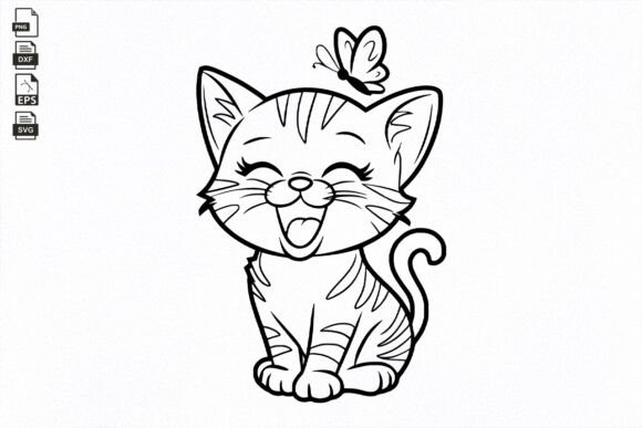 Cute Cat SVG, Curious Kitten Clipart Svg Review