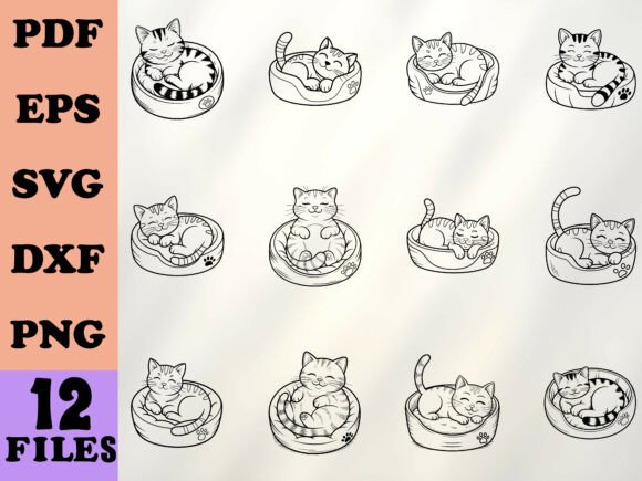 Cute Sleeping Kitten Svg: A Designer's Real-World Review
