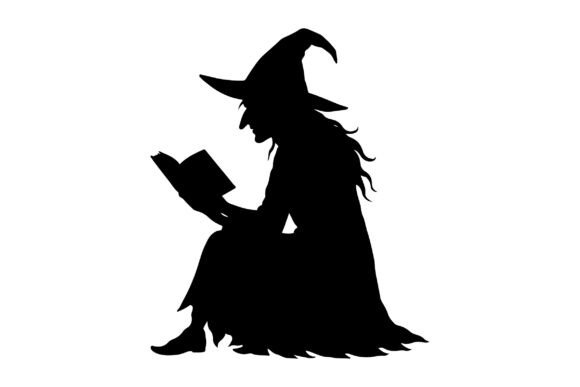 Halloween Witch Reading Book Review