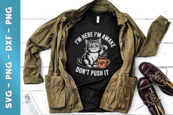 I'm Here I'm Awake Crazy Cat SVG: A Designer's Review