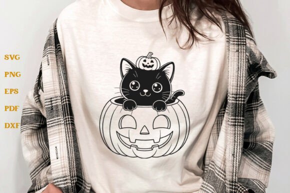 Kitten in a Pumpkin SVG Halloween SVG Review