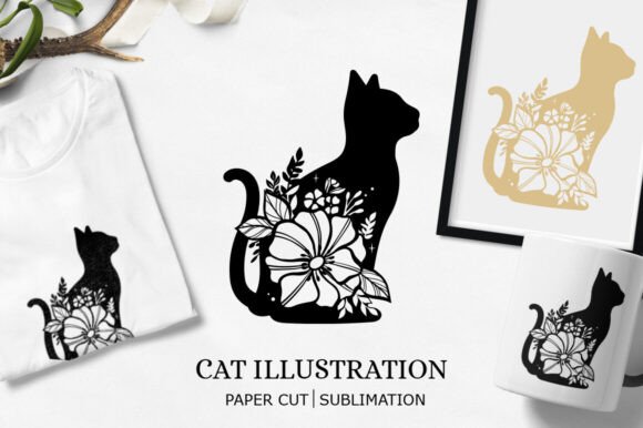 Laser Cut Cat Template Paper Cut Cat Review