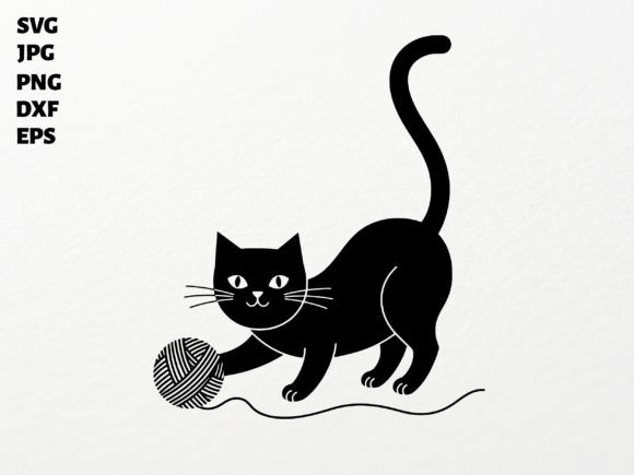 Mischief Black Cat SVG for Cricut