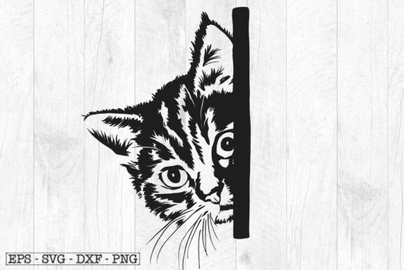 Peeking Cats Svg for Cricut, Animals Art Review