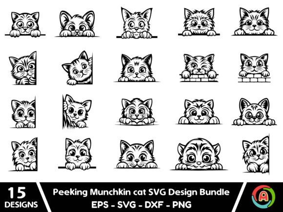Peeking Munchkin Cat Svg Bundle Review