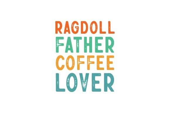 Ragdoll Cat Retro SVG Sublimation Design Review
