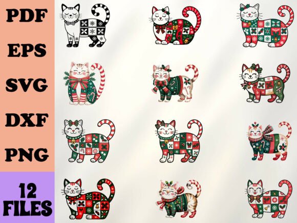 Real-World Review: Patchwork Christmas Cute Cat SVG
