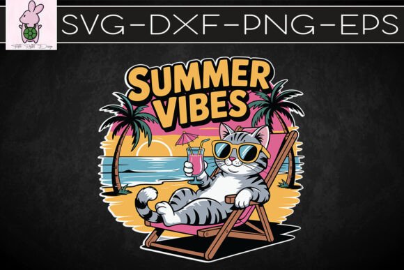 Summer Vibes Chill Season Cat SVG Review